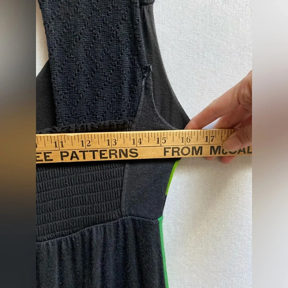 Desigual floral sleeveless maxi dress 16” PTP Sz S - Picture 12 of 12